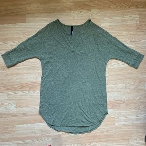 Women’s Green T-Shirt Dress | Size Large